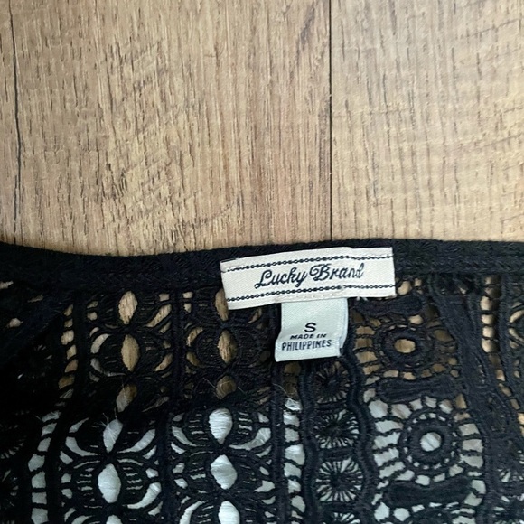 Lucky Brand Black Pullover Sweater - Picture 3 of 4